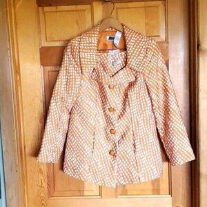 Monroe & Main London Vintage Original Buttons Lined 2 pc. Sz. 6 Skirt Suit